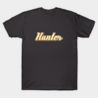 Hunter typography T-Shirt